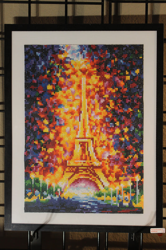 Such a Breathtaking Colorful View of the Eiffel Tower in London, England. Just GORGEOUS.