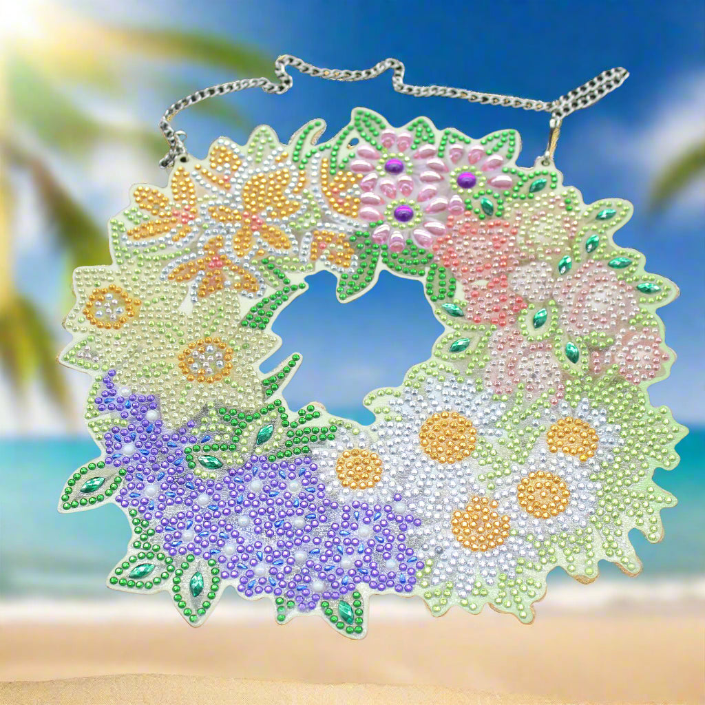 Wow, Just Wow. Hanging Spring Flowers Are Gorgeous and a Stunning Present for a Family, Mom, Dad or Even Hanging in Your Kitchen. Sealed