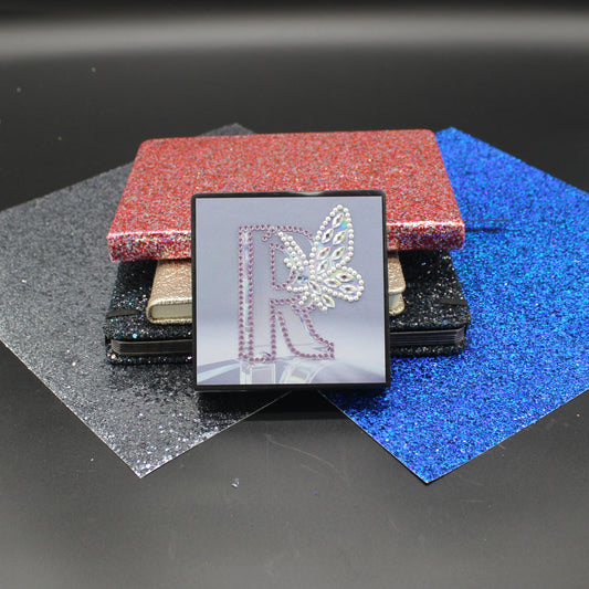 Diamond Art Paper Notepad Holder with The Letter R