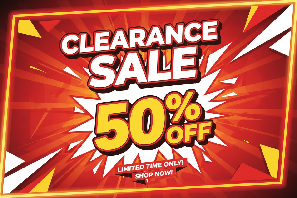 Clearance Sale