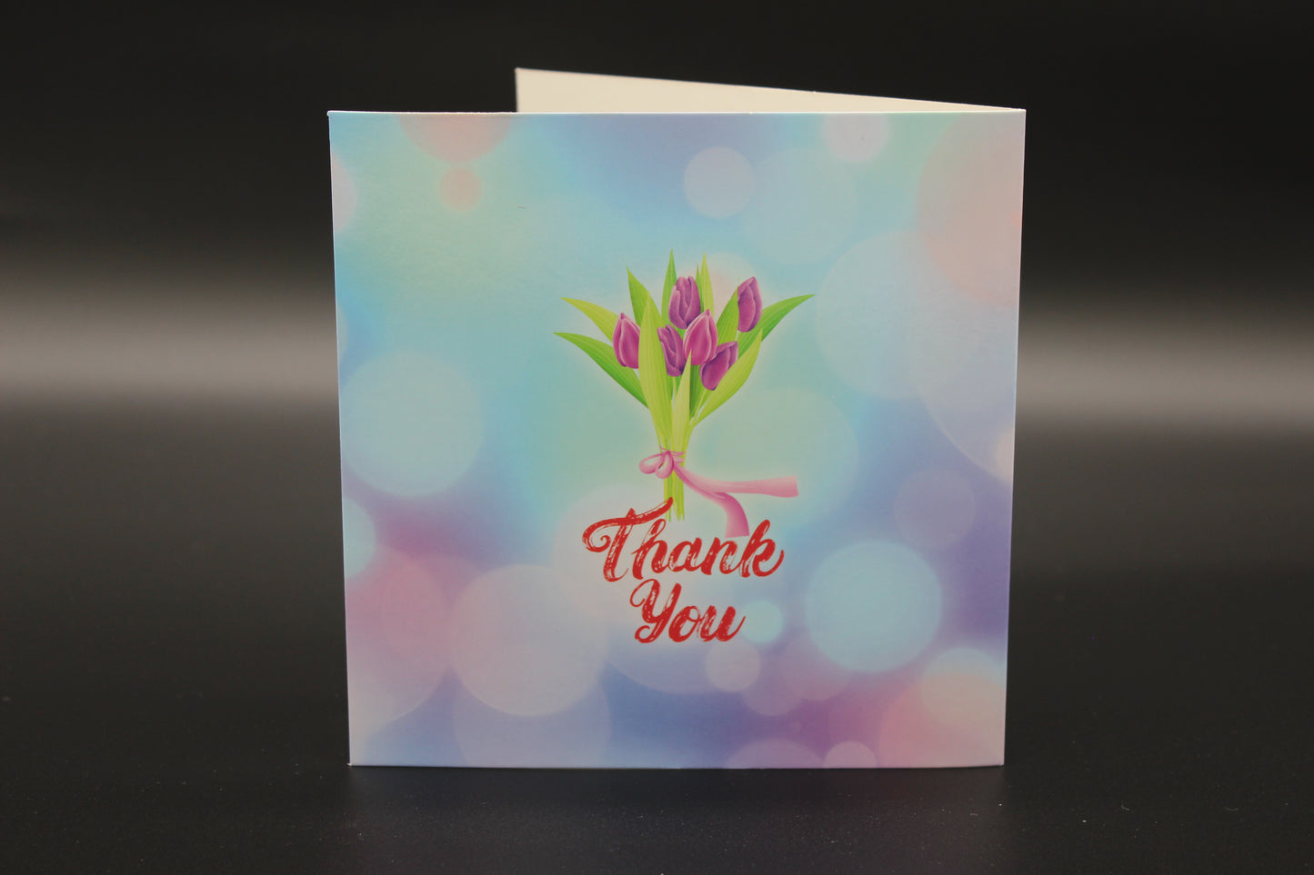 Gorgeous Pink and Yellow Tulips in Crystal Rhinestones.  Perfect for Saying Thank You.