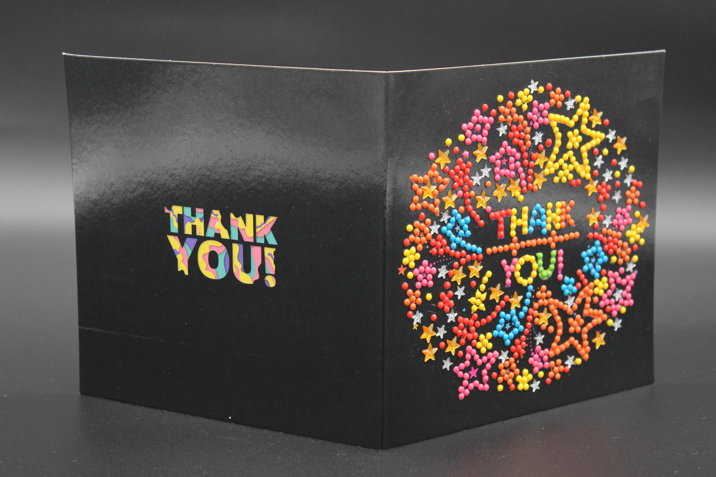 Boom Goes the Card! An Explosion of Colors Says Thank You Like No Other Way.