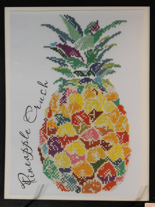 This Diamond Art Painting Says Pineapple Crunch! A Colorfully Beautifully Juicy Pineapple