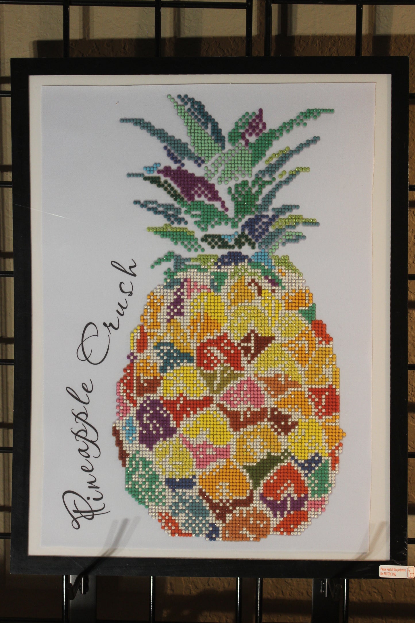 This Diamond Art Painting Says Pineapple Crunch! A Colorfully Beautifully Juicy Pineapple