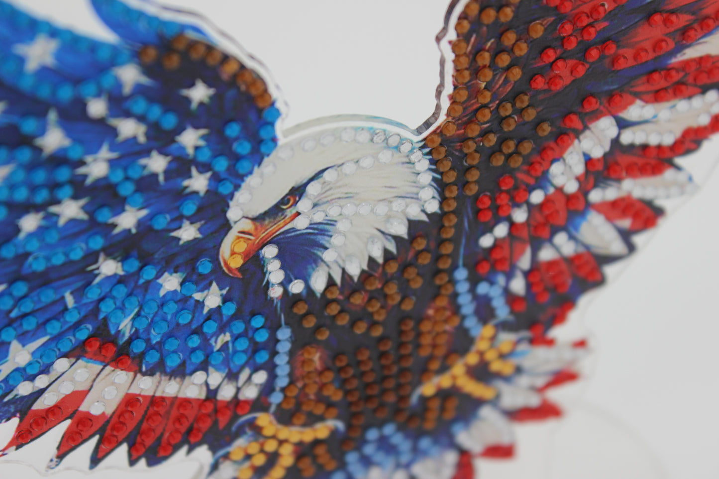 Dazzling Tabletop 5D Diamond Art United States Bald Eagle