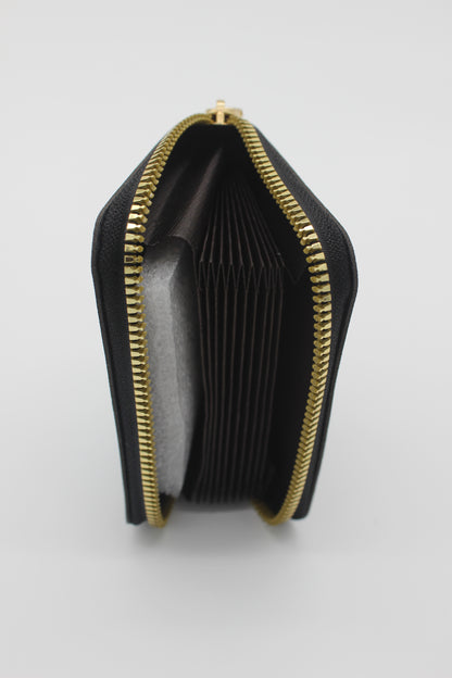 Cute Diamond Art Wallet with Blue and White Flowers