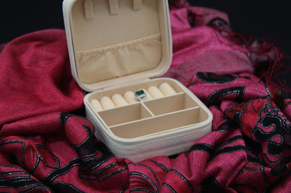 Portable Square Diamond Art Jewelry Storage Box with Marilyn Monroe Surrounded by Silver Red and Clear Crystals