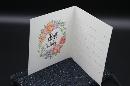 Diamond Art Card with Cute Little Birds