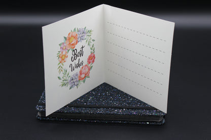 Diamond Art Card with Cute Little Colorful Birds