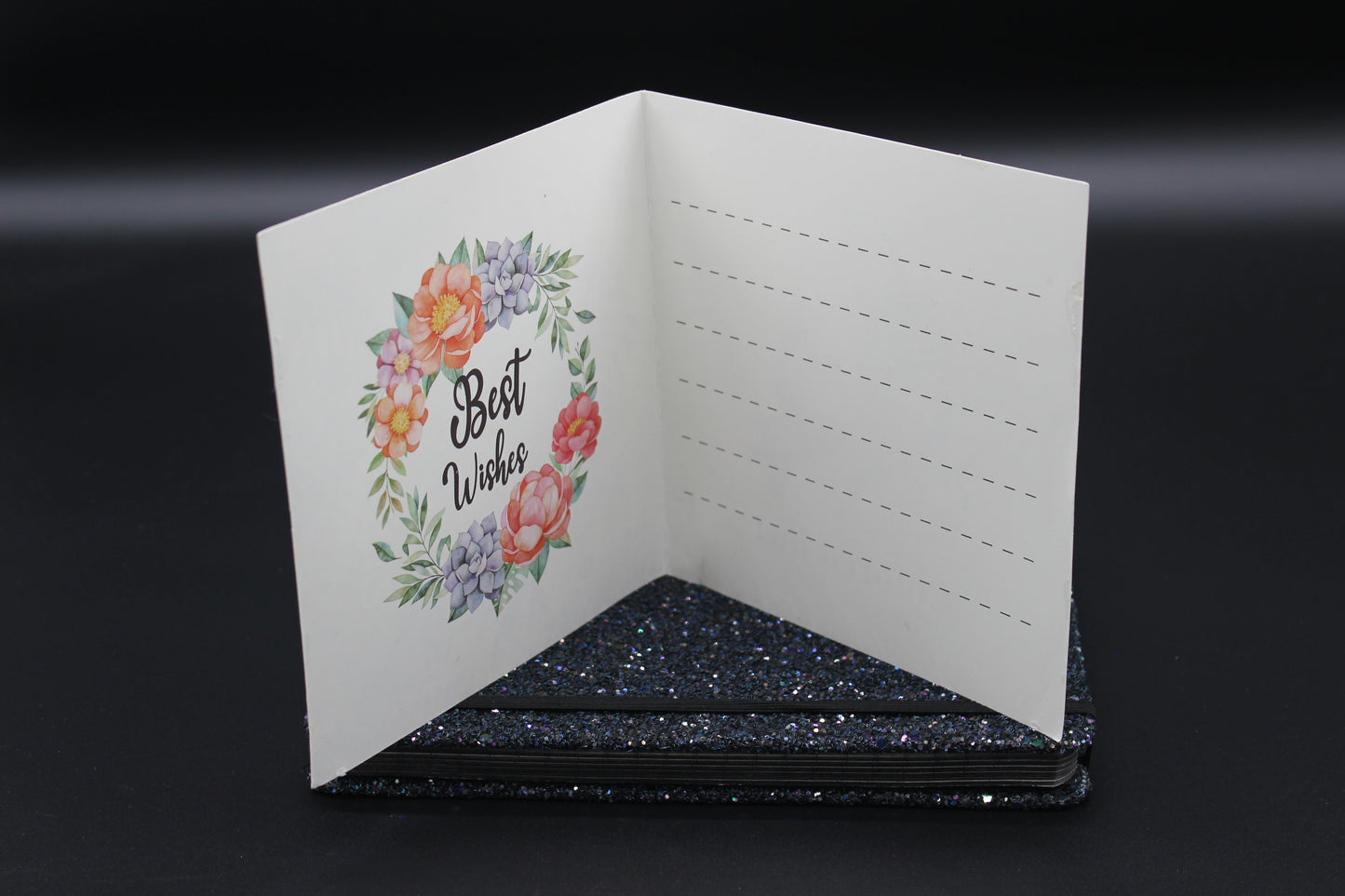 Diamond Art Card with Cute Little Colorful Happy Birds