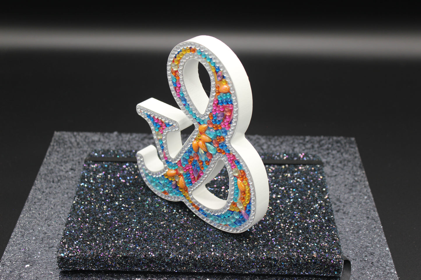 Wooden Craft Gem Diamond Art Letter &