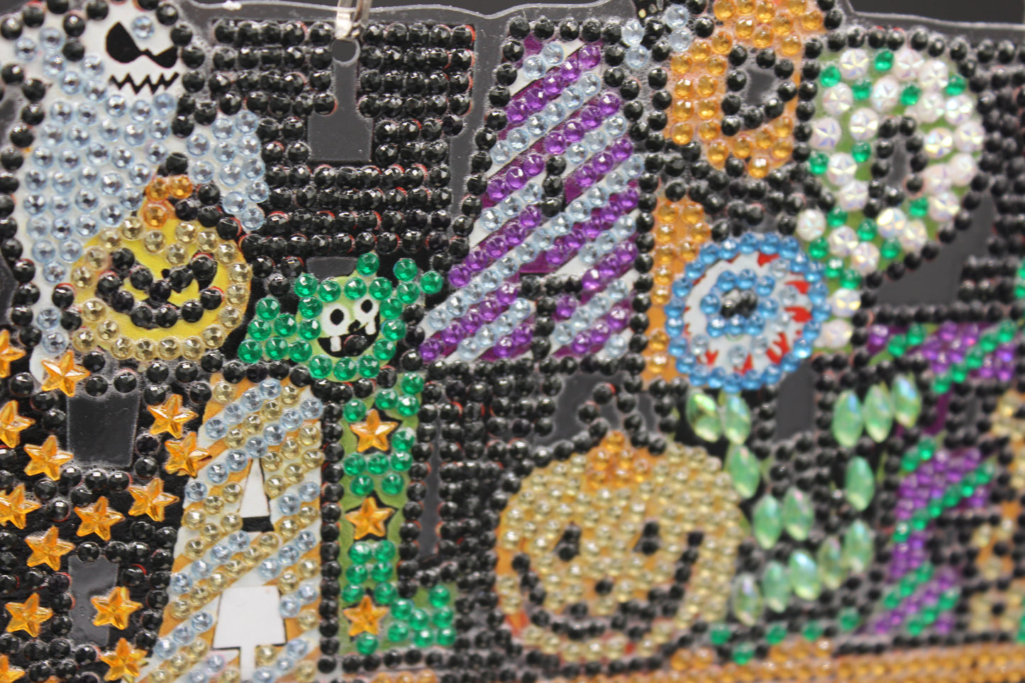 Multi Colored Halloween Hanging Diamond Art Happy Halloween Pendant