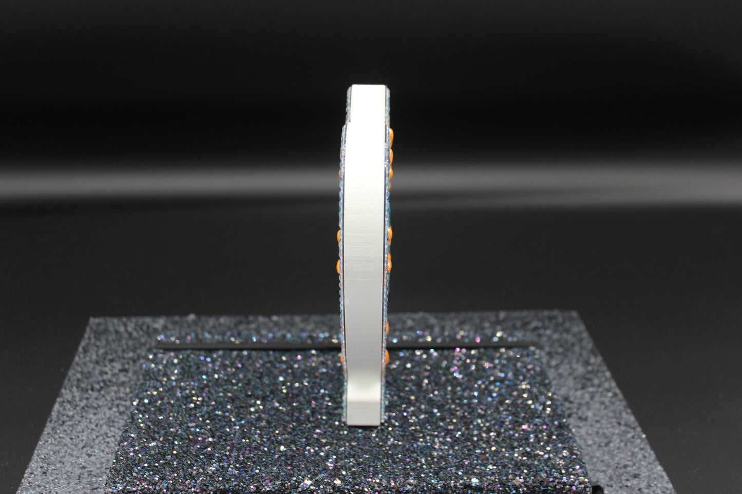 Wooden Craft Gem Diamond Art Heart