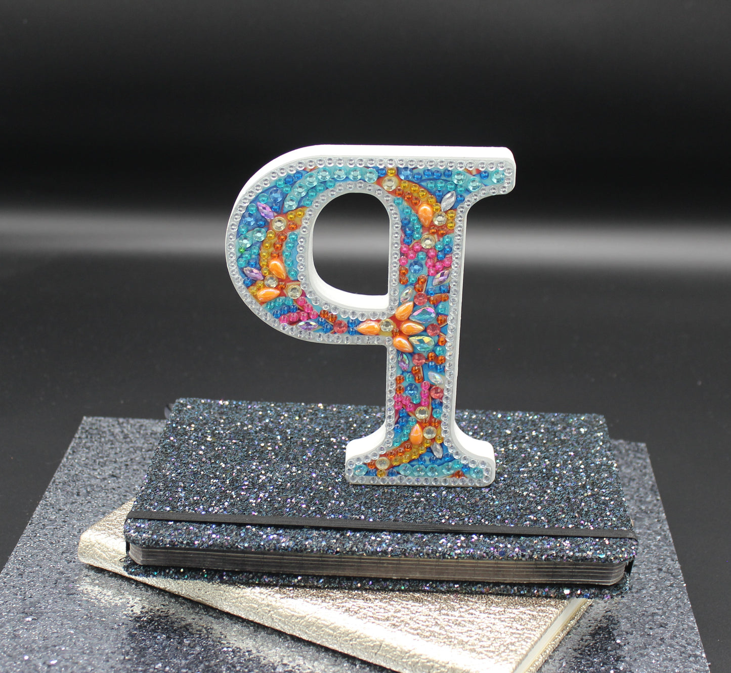 Wooden Craft Gem Diamond Art Letter P