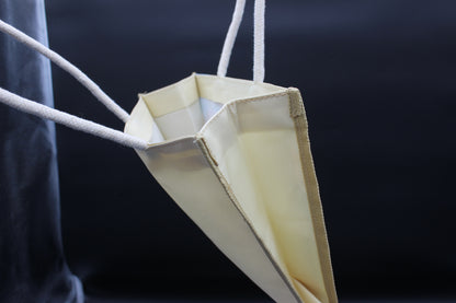 Canvas Bag with Colorful Birds with Trees and Flowers