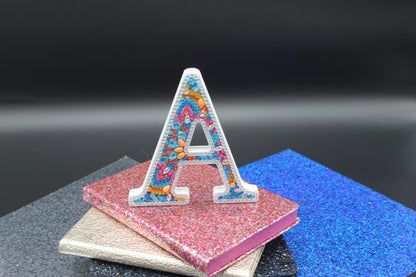 Wooden Craft Gem 5D Diamond Art Letter A