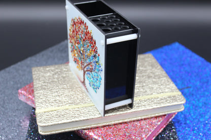 Diamond Art Tree of Life Double Sided Pencil Holder