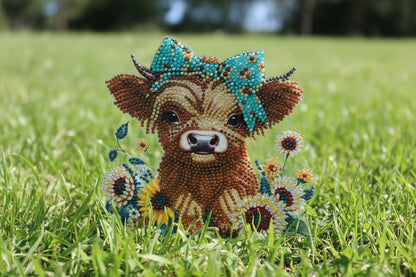 Cutest Tiny Little Cow TableTop Diamond Art