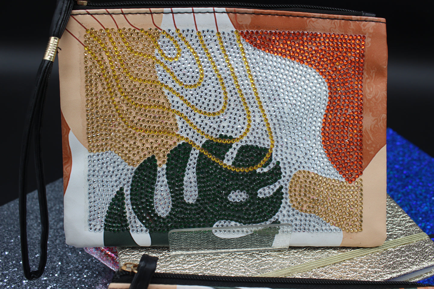 Gorgeous Traveling Tropical Clutch Purse (2) / Makeup Bag / Art Wristlet