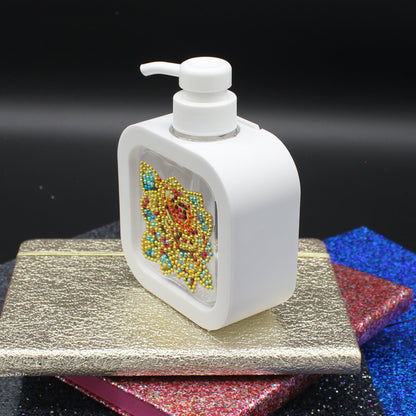 Diamond Art White Soap or Lotion Dispenser