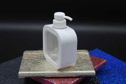 Diamond Art White Soap or Lotion Dispenser