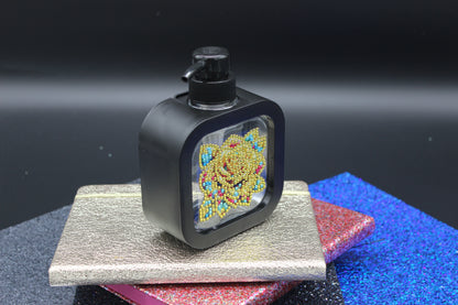 Diamond Art Black Soap or Lotion Dispenser