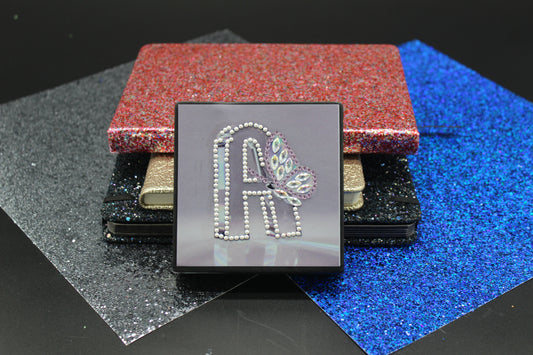 Diamond Art Paper Notepad Holder with The Letter A