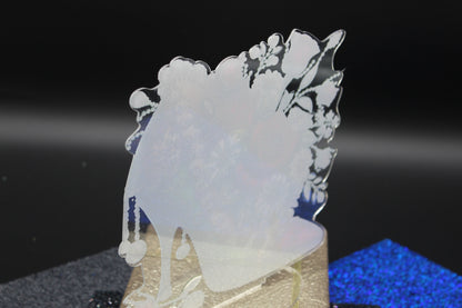 Beautiful High Heel Shoe surrounded by multi Facet Gems TableTop Diamond Art