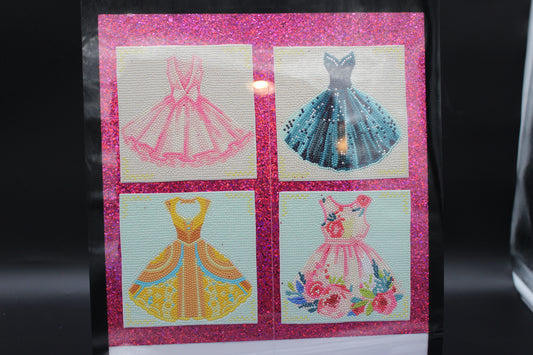 Diamond Art Picture of Micro Dot Diamond Art Dresses