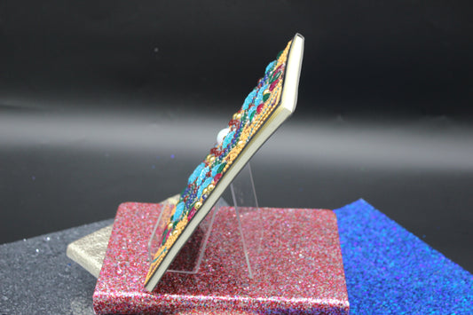 Diamond Art Journal With Multi Colored Mandala Style Journal