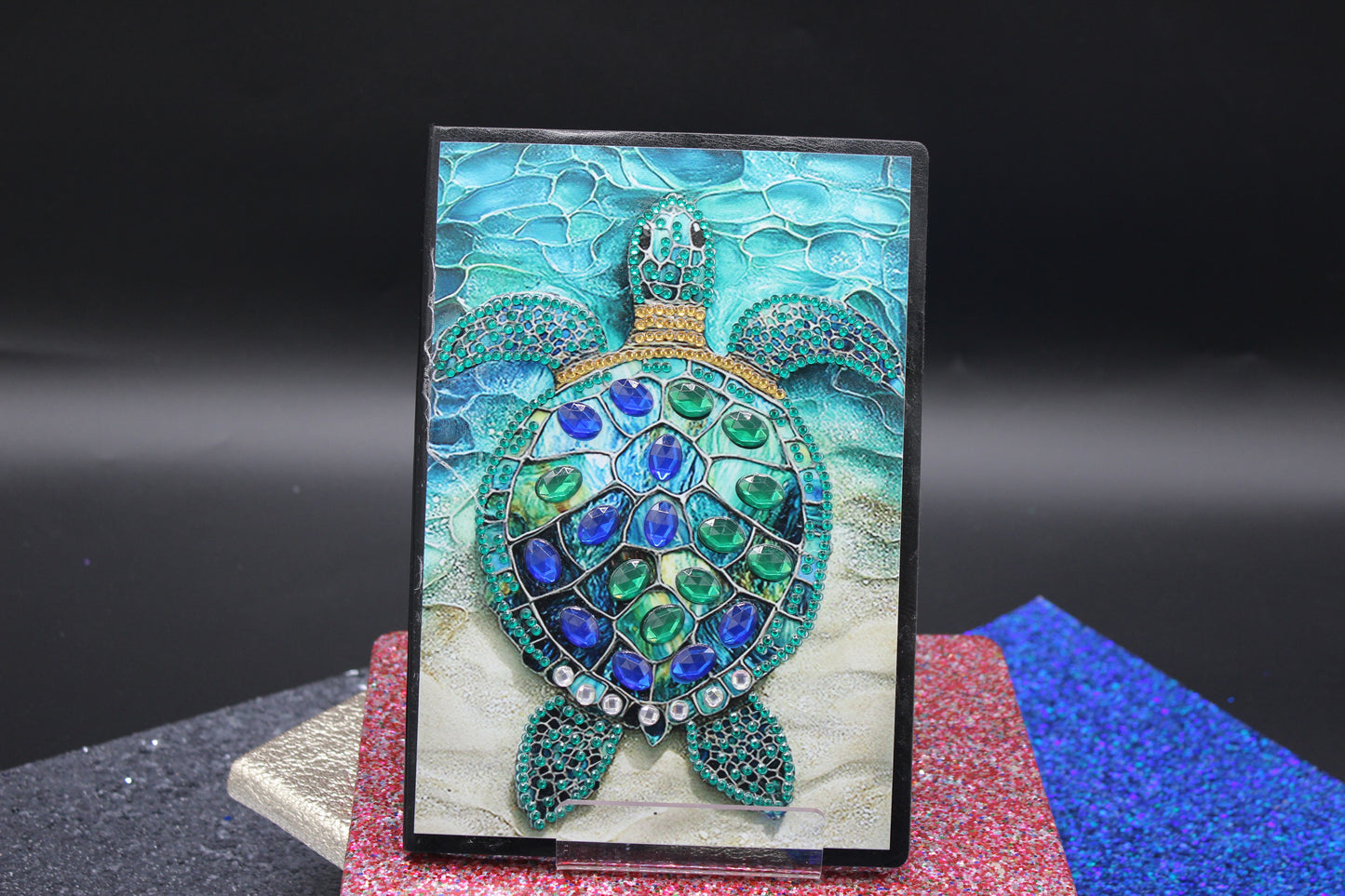 Diamond Art Journal with Beautiful Majestic Sea Turtle