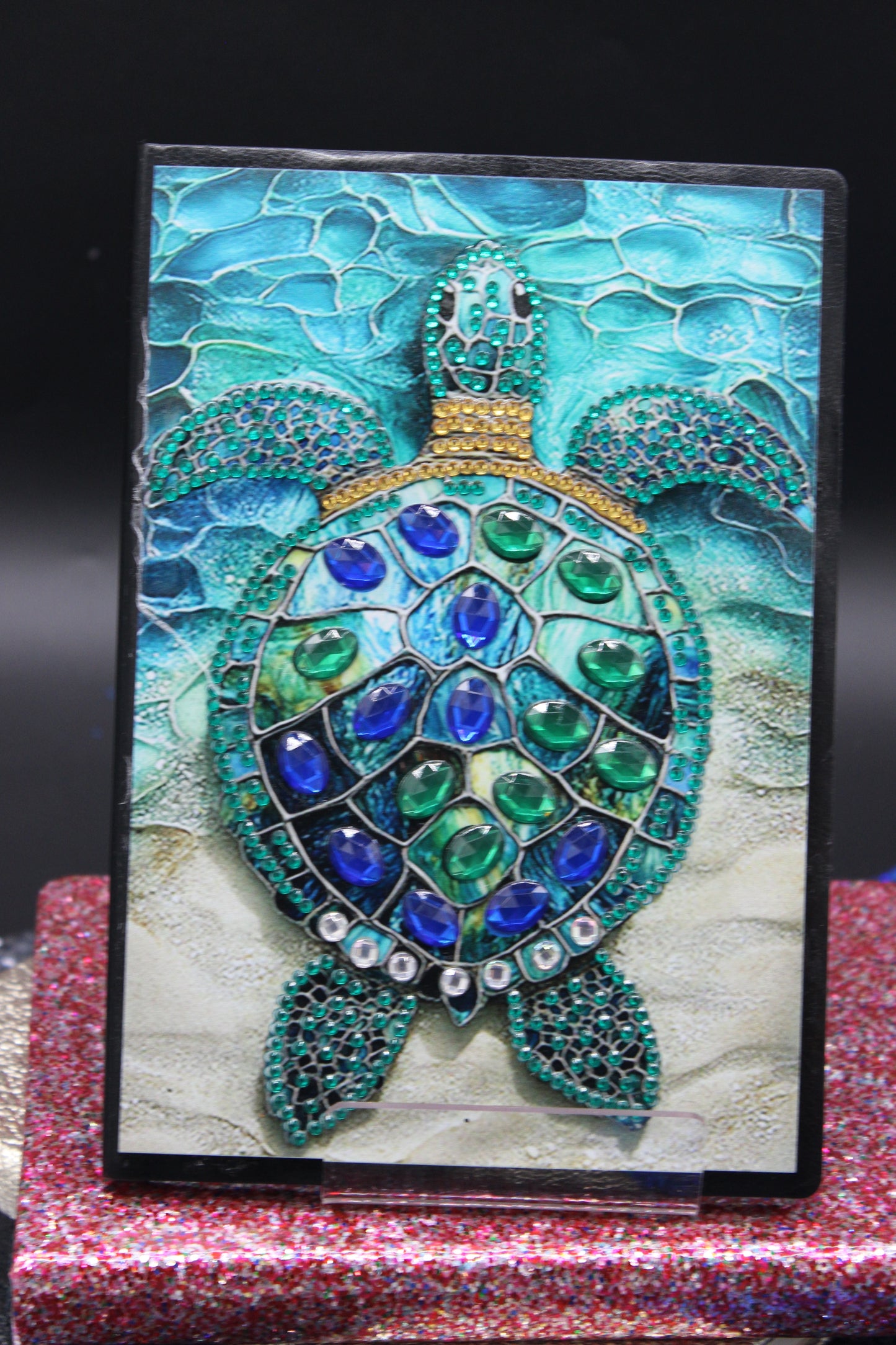 Diamond Art Journal with Beautiful Majestic Sea Turtle