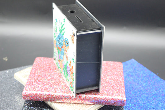 Diamond Art Double Sided Sea Turtle Coin bank