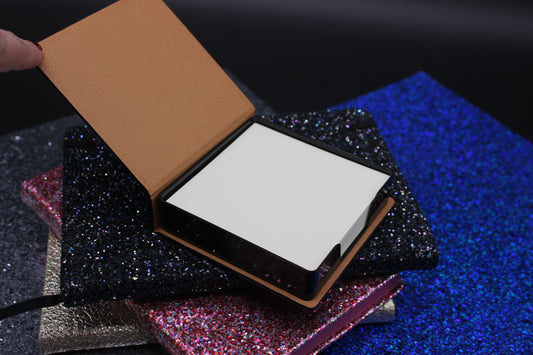 Diamond Art Paper Notepad Holder with Brown Stallion