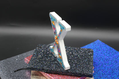 Wooden Craft Gem 5D Diamond Art Letter X