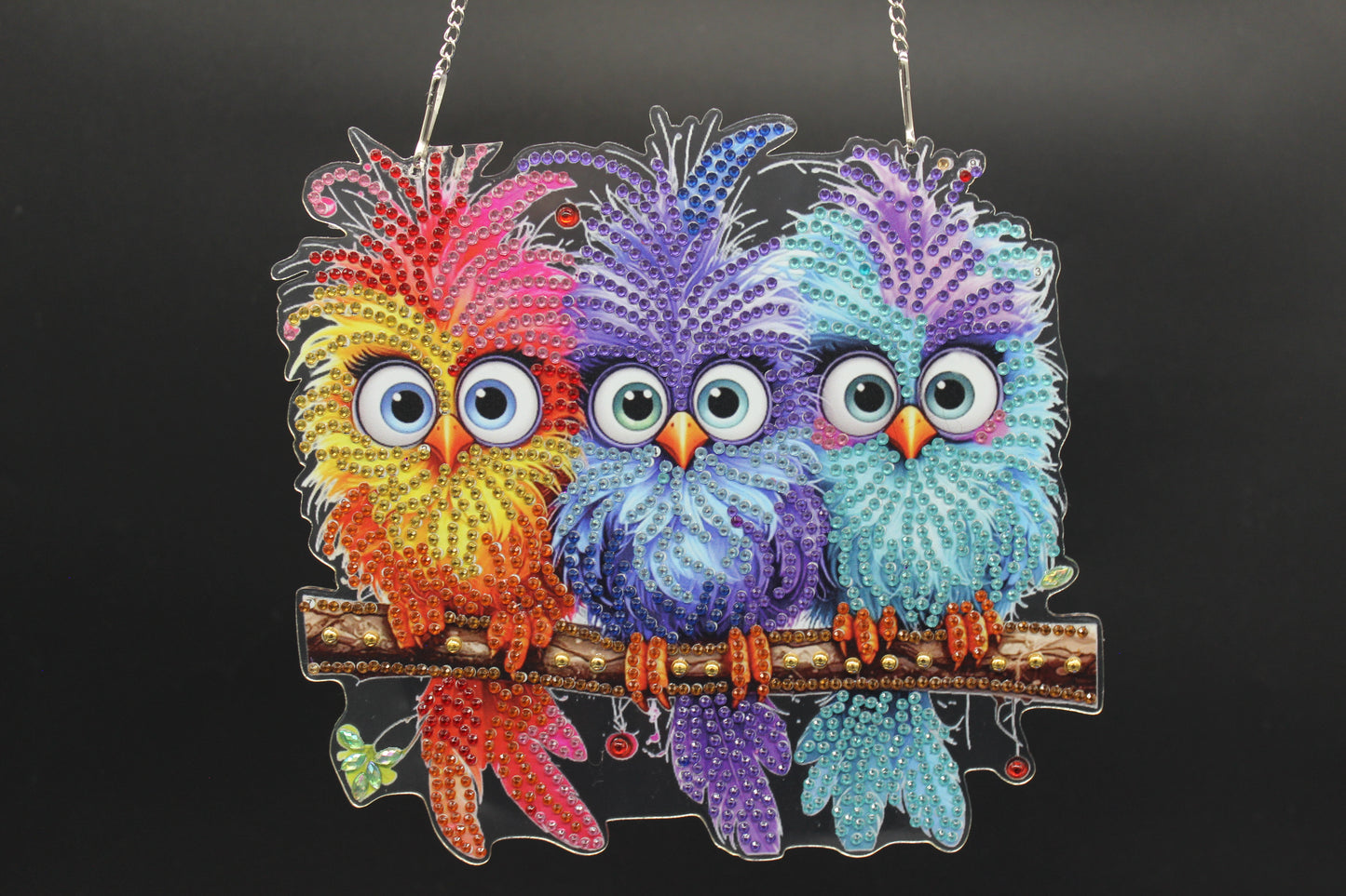 Dammit Birds Suncatcher Makes you smile everytime you look at it