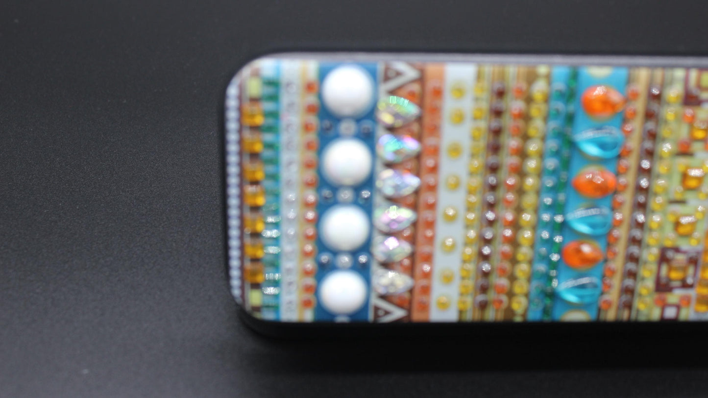 Flashy Diamond Art Eye Glass Case